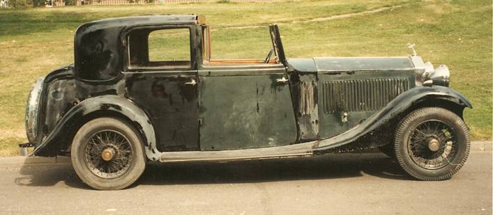 Rolls royce 20 HP Henry Binder Sedanca